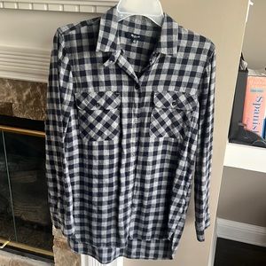 Darling checkered Madewell flannel